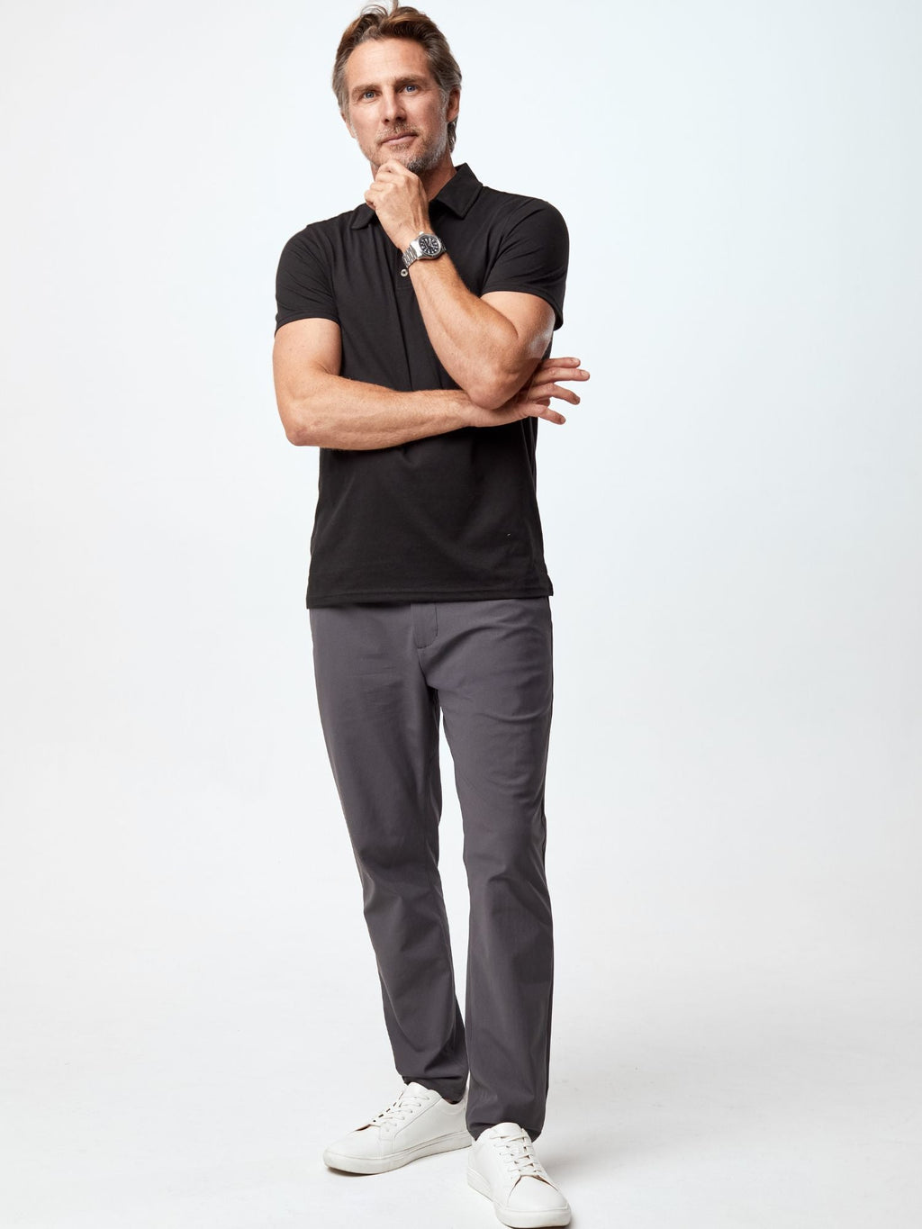All Black Polo 3-Pack