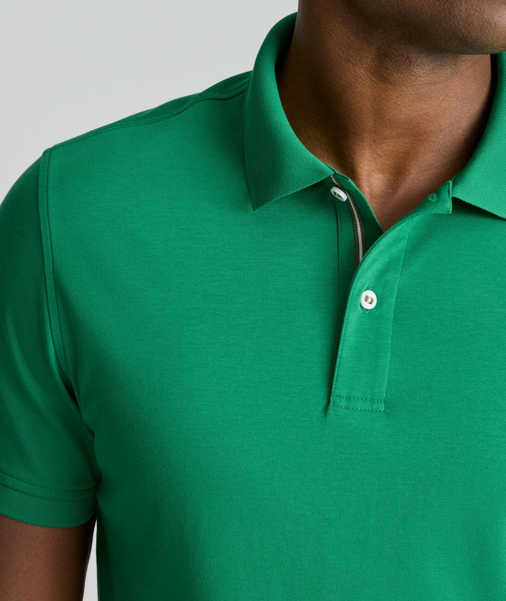 Wrinkle-Free Damaschino Polo