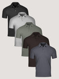 Fall Essentials Polo 5-Pack