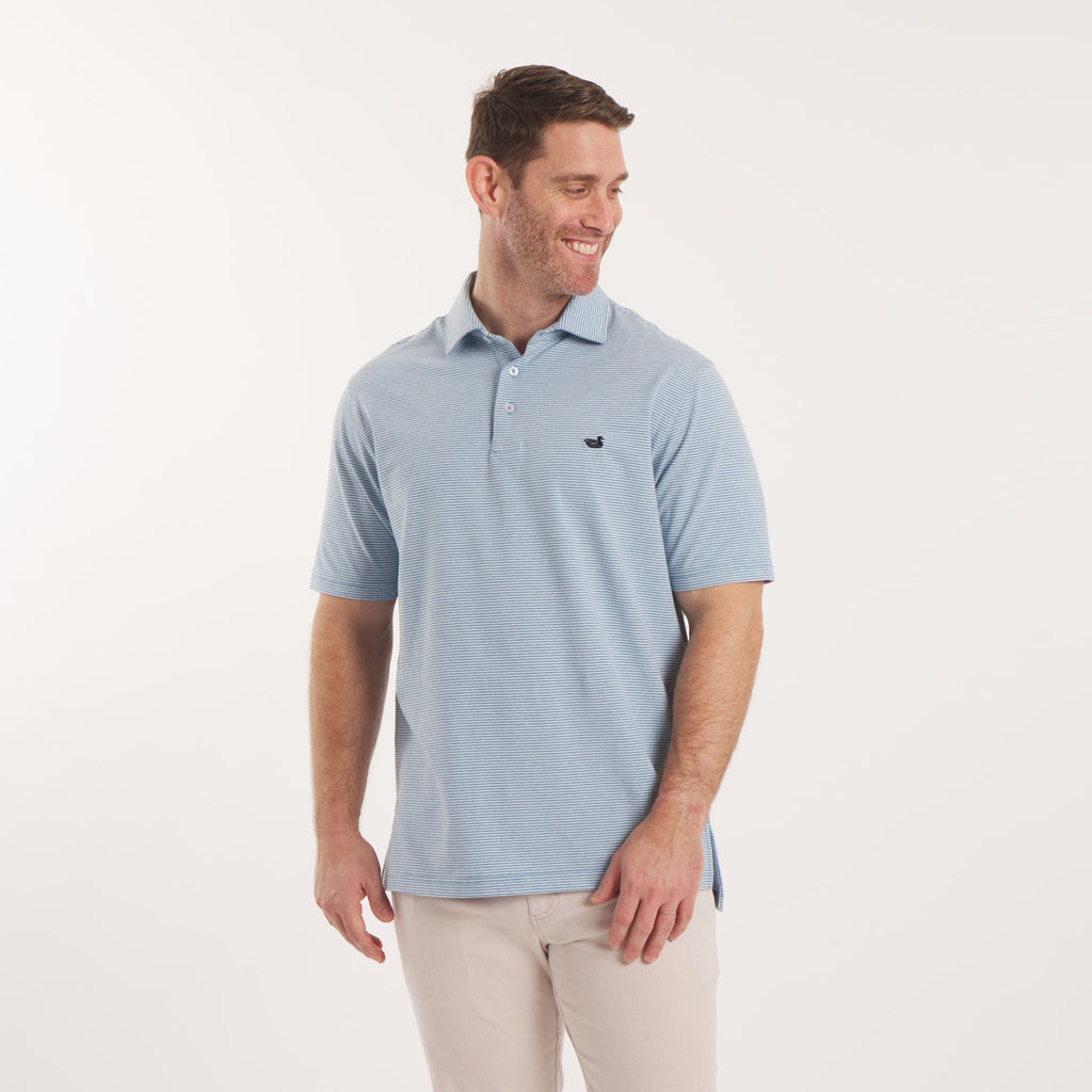 Amagansett Relaxed Polo - Stripe