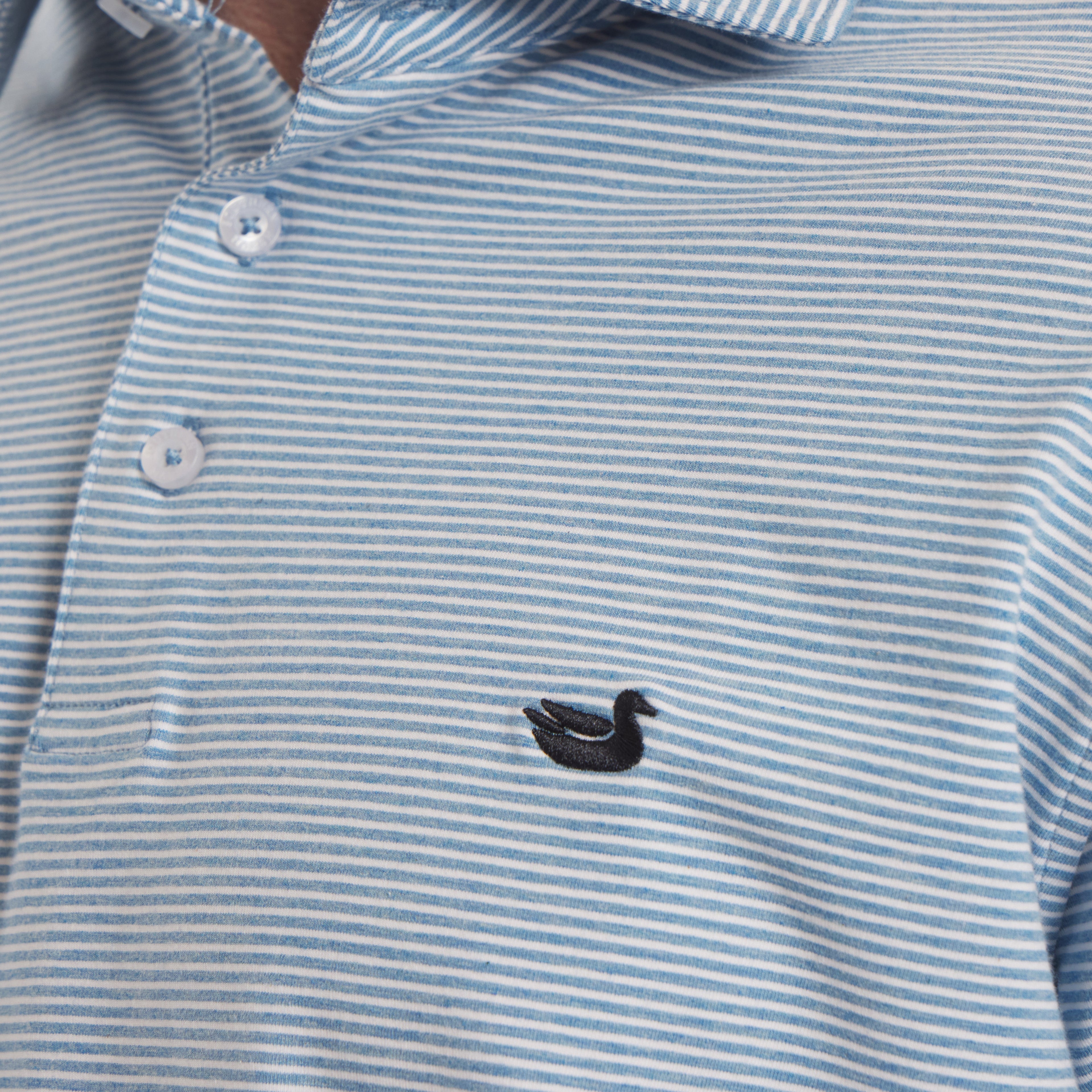 Amagansett Relaxed Polo - Stripe
