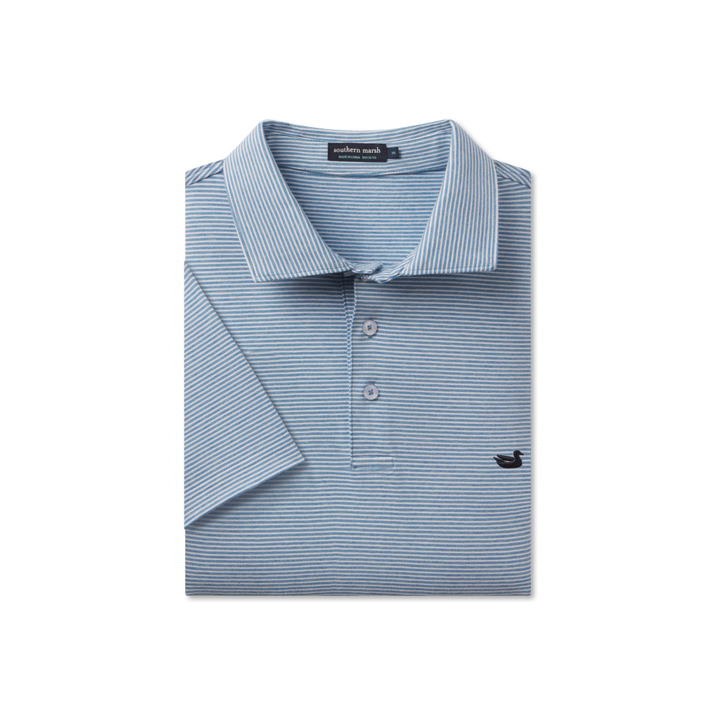 Amagansett Relaxed Polo - Stripe