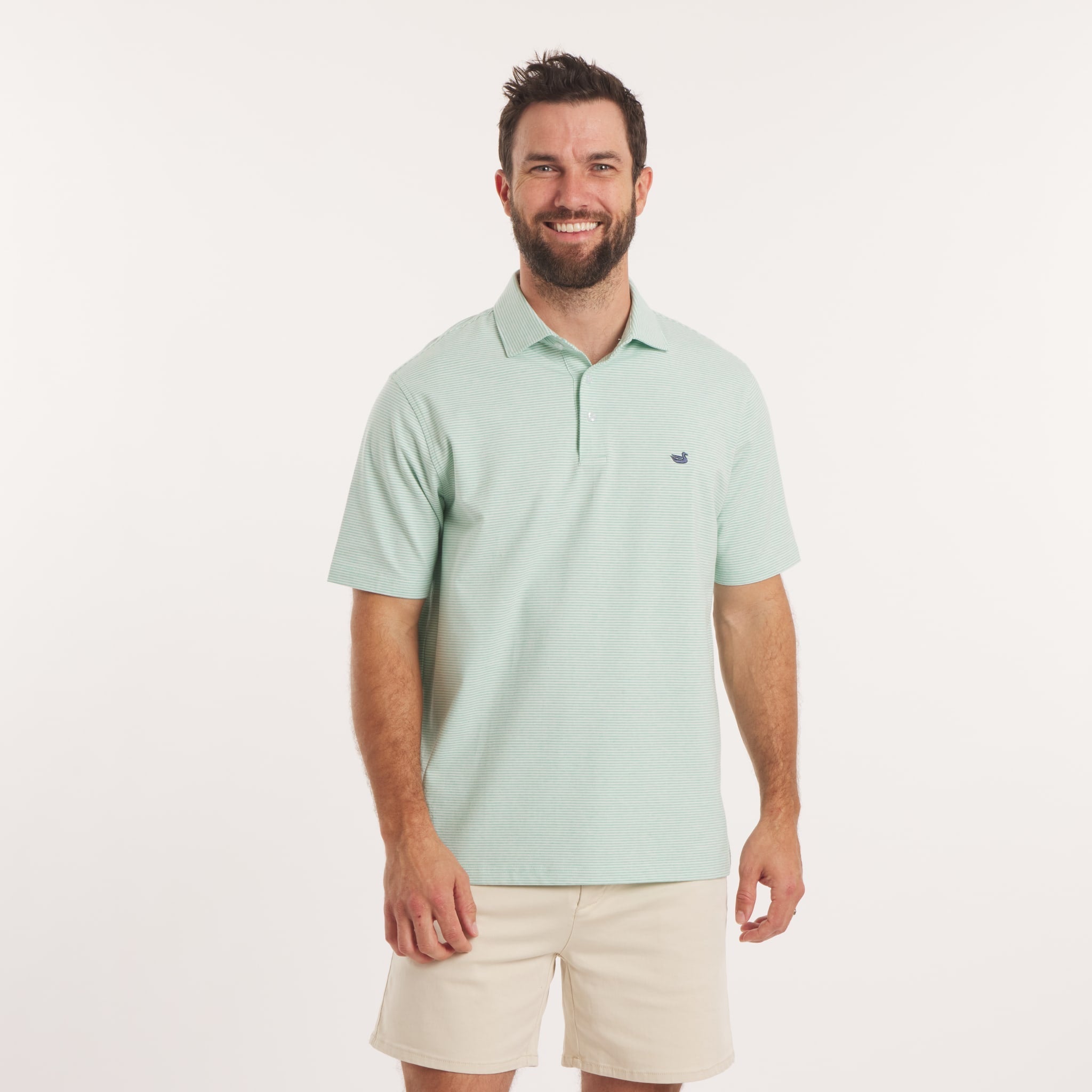 Amagansett Relaxed Polo - Stripe