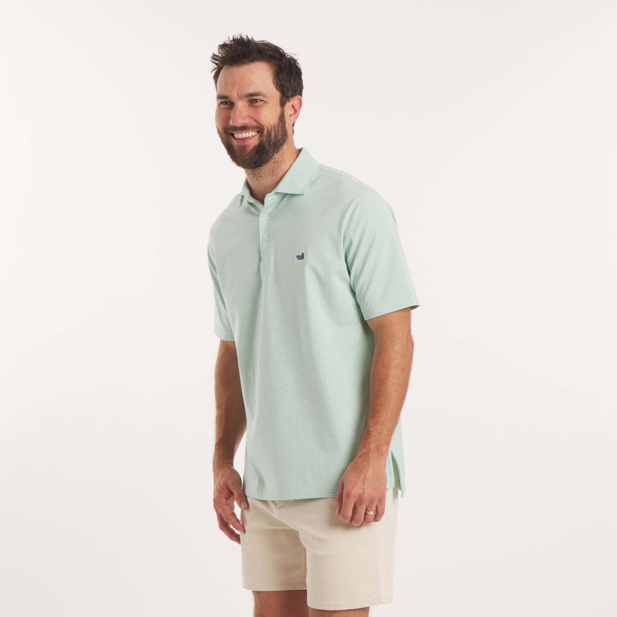 Amagansett Relaxed Polo - Stripe