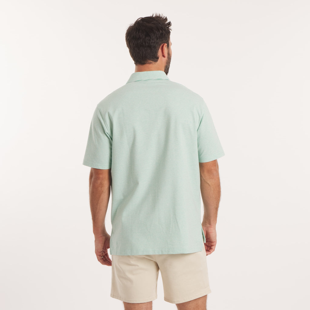 Amagansett Relaxed Polo - Stripe