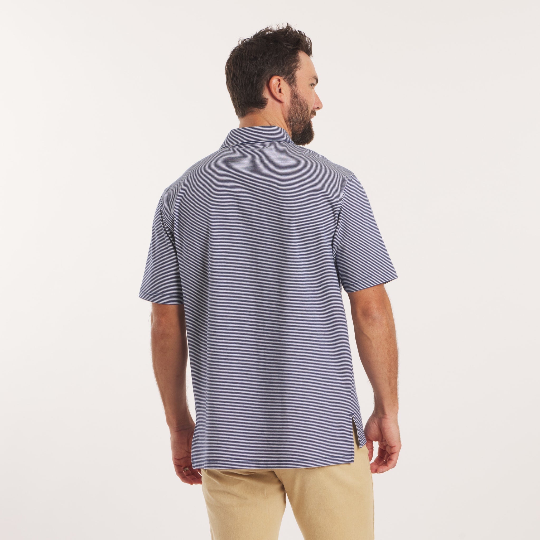 Amagansett Relaxed Polo - Stripe