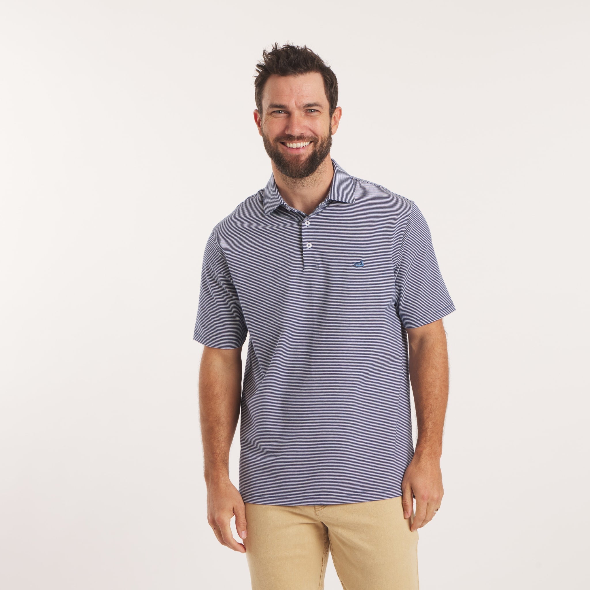 Amagansett Relaxed Polo - Stripe