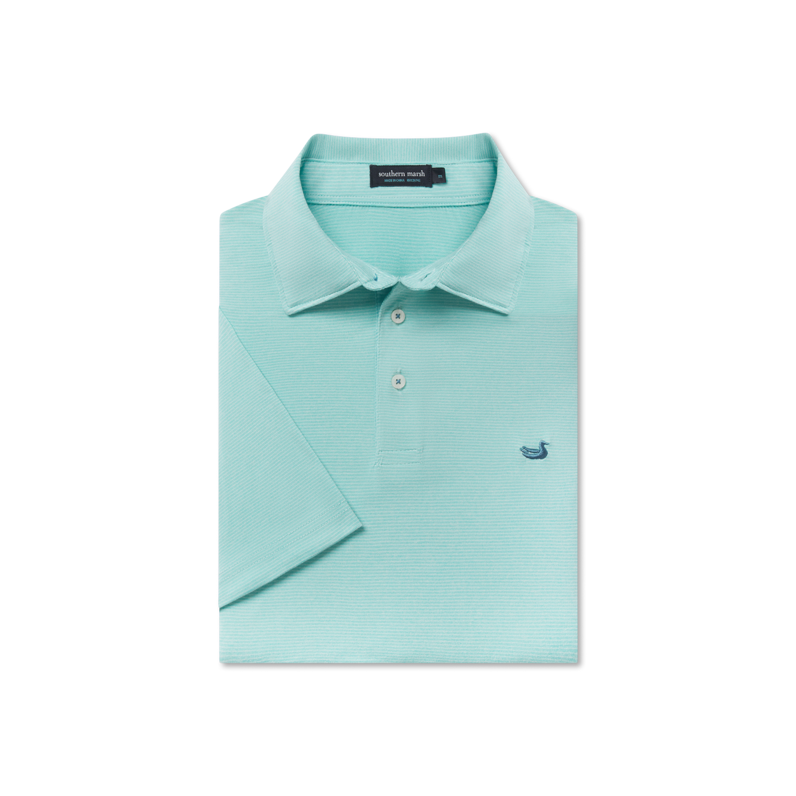 Biscayne Heather Performance Polo