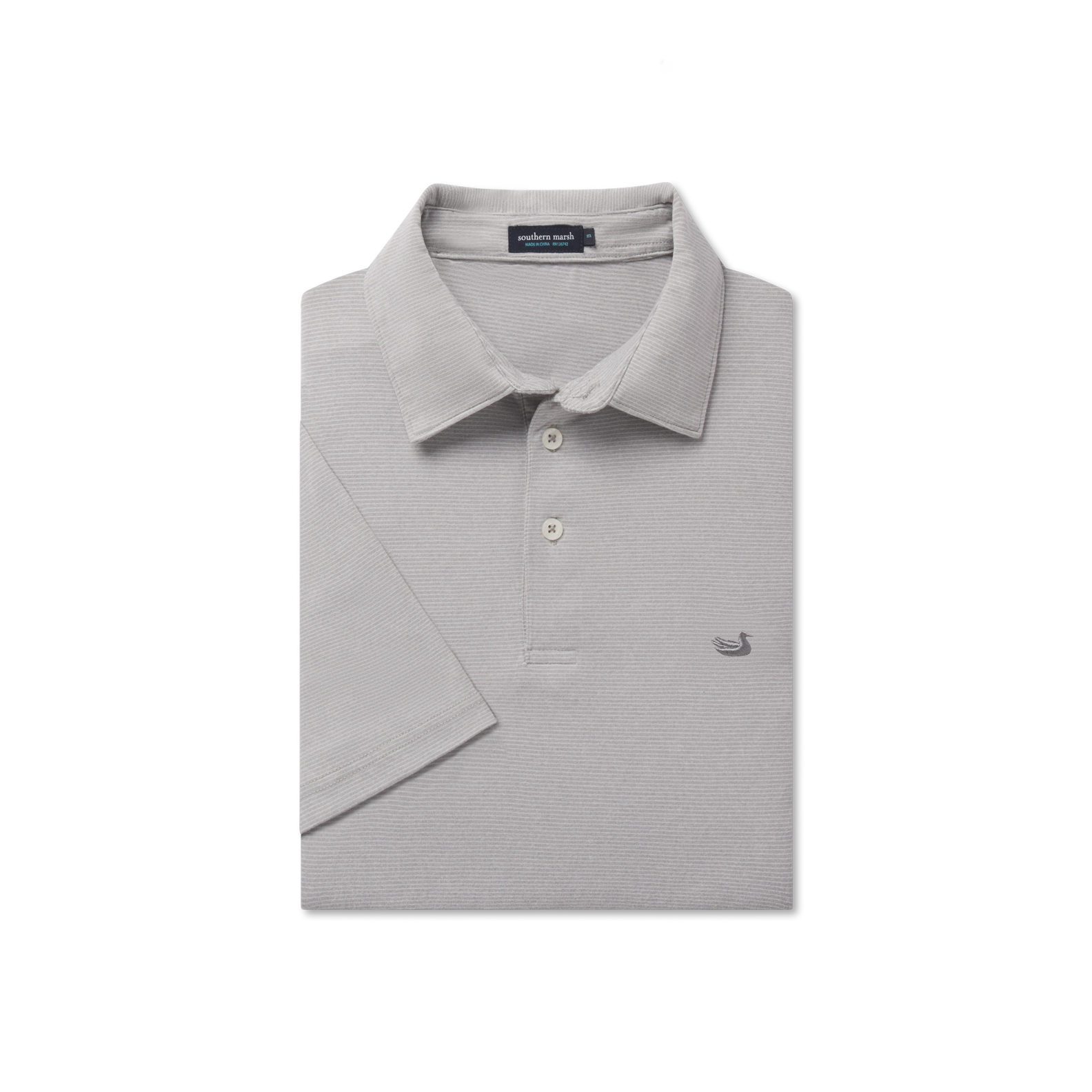Biscayne Heather Performance Polo