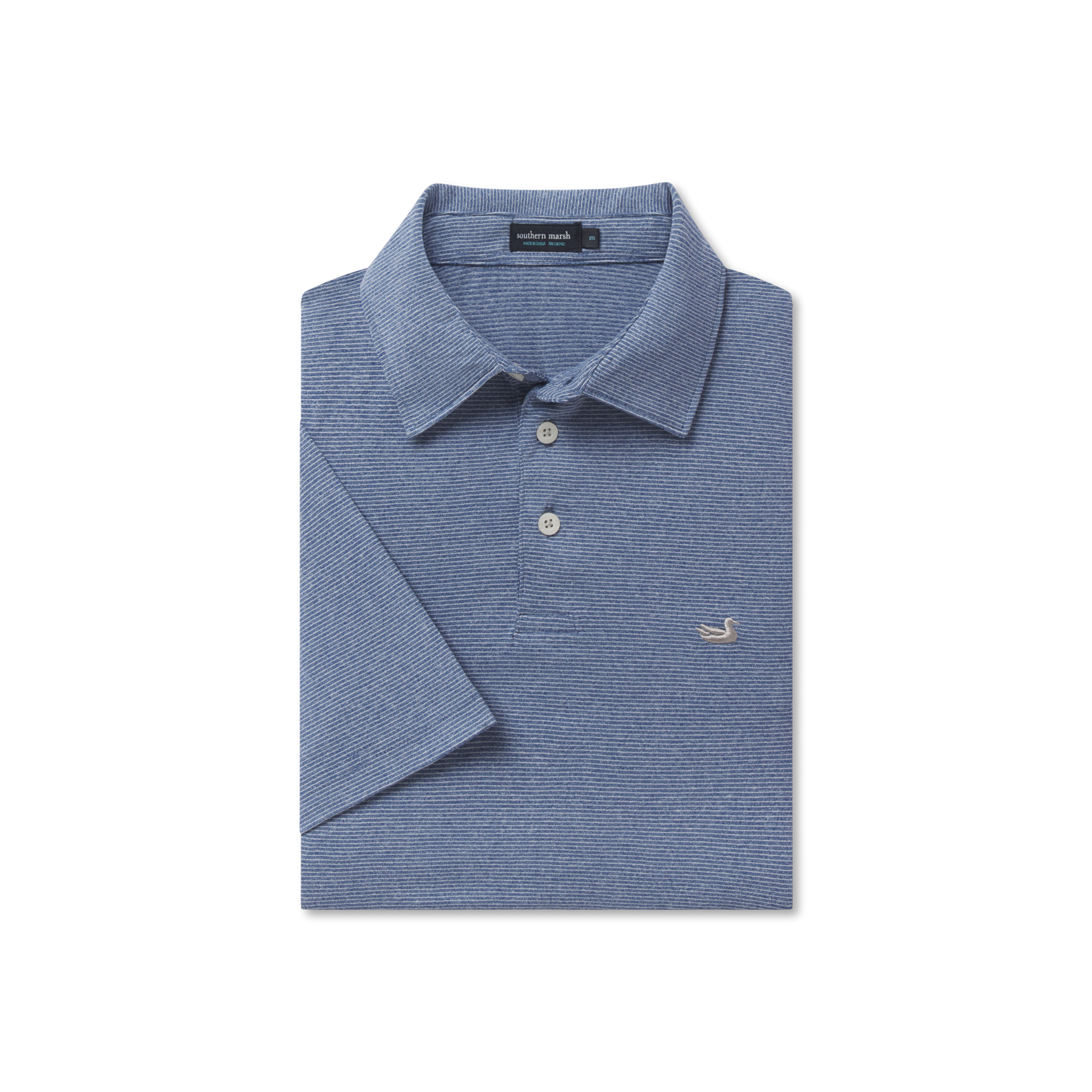 Biscayne Heather Performance Polo