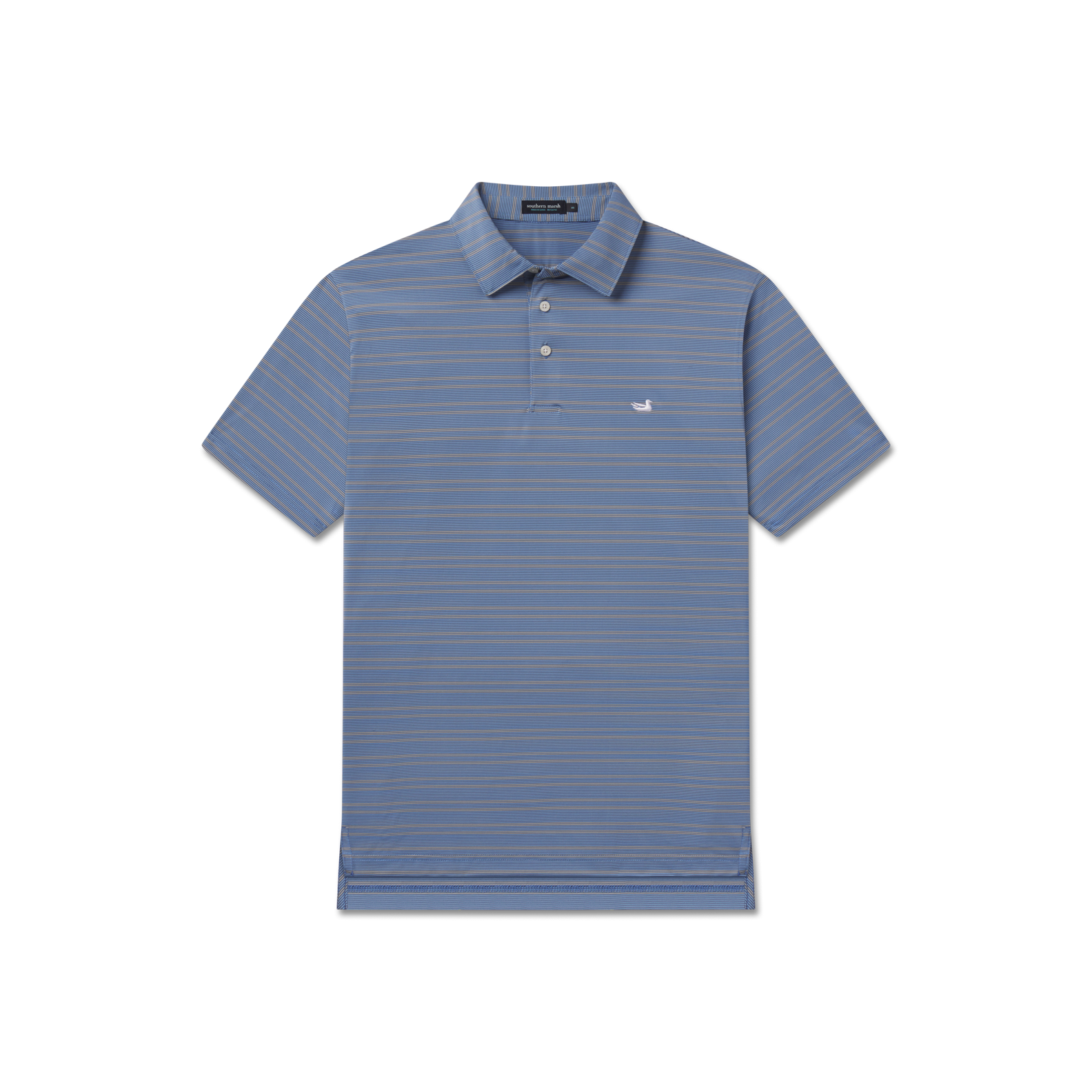 Bermuda Performance Polo - Naples Stripe