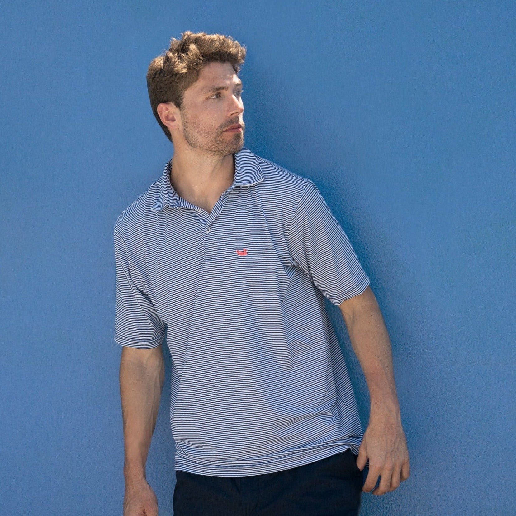 Bermuda Performance Polo - Sumter Stripe