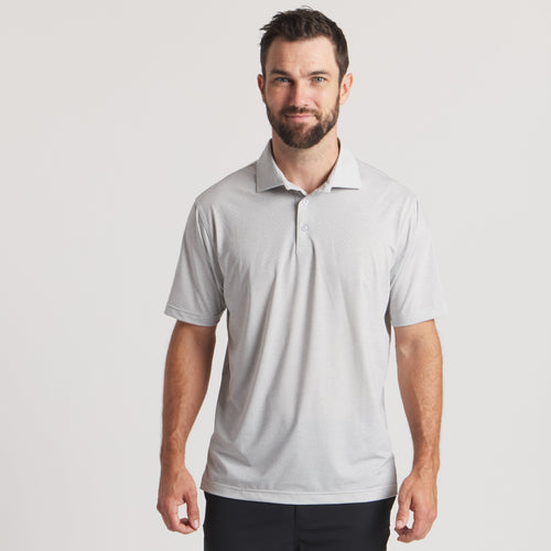 Cork Grid Performance Polo