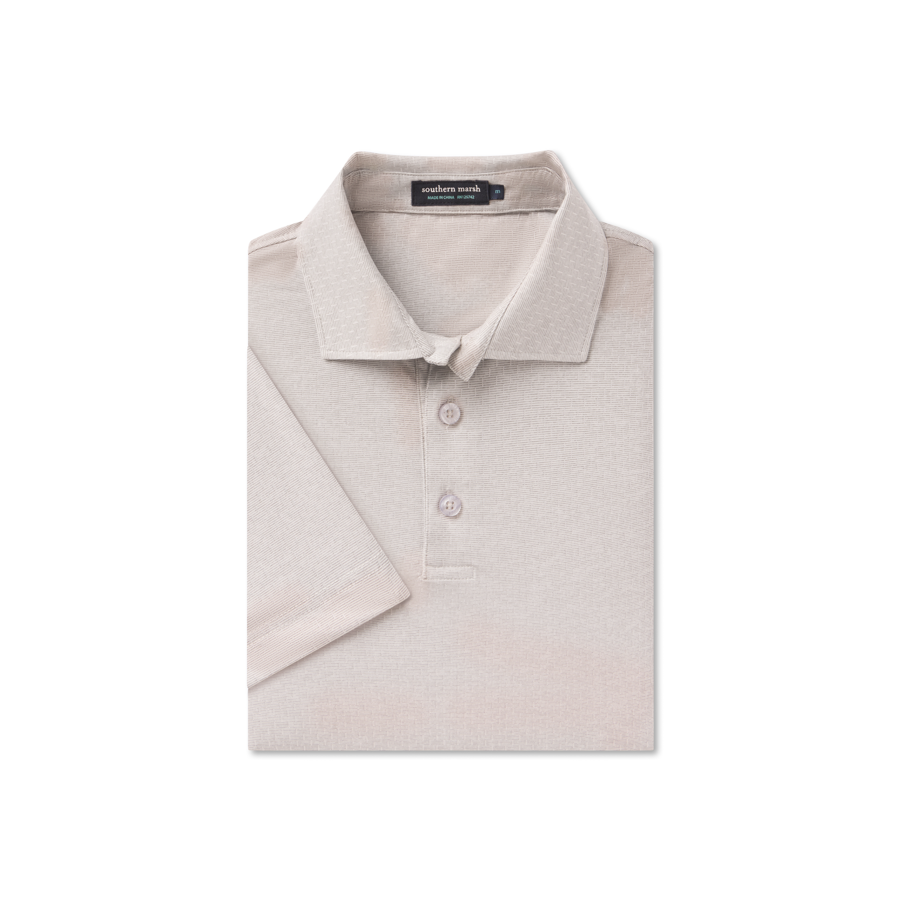 Cork Grid Performance Polo