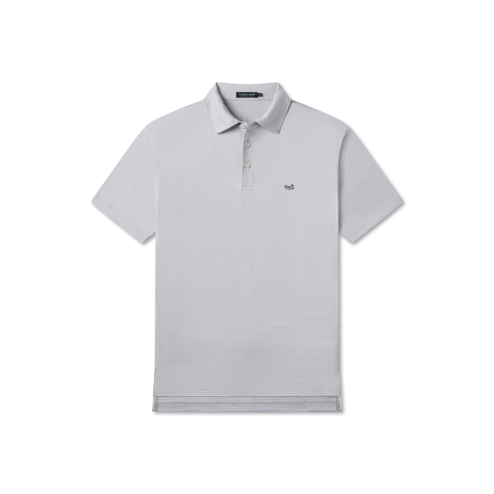 Bermuda Performance Polo - Clearwater Stripe