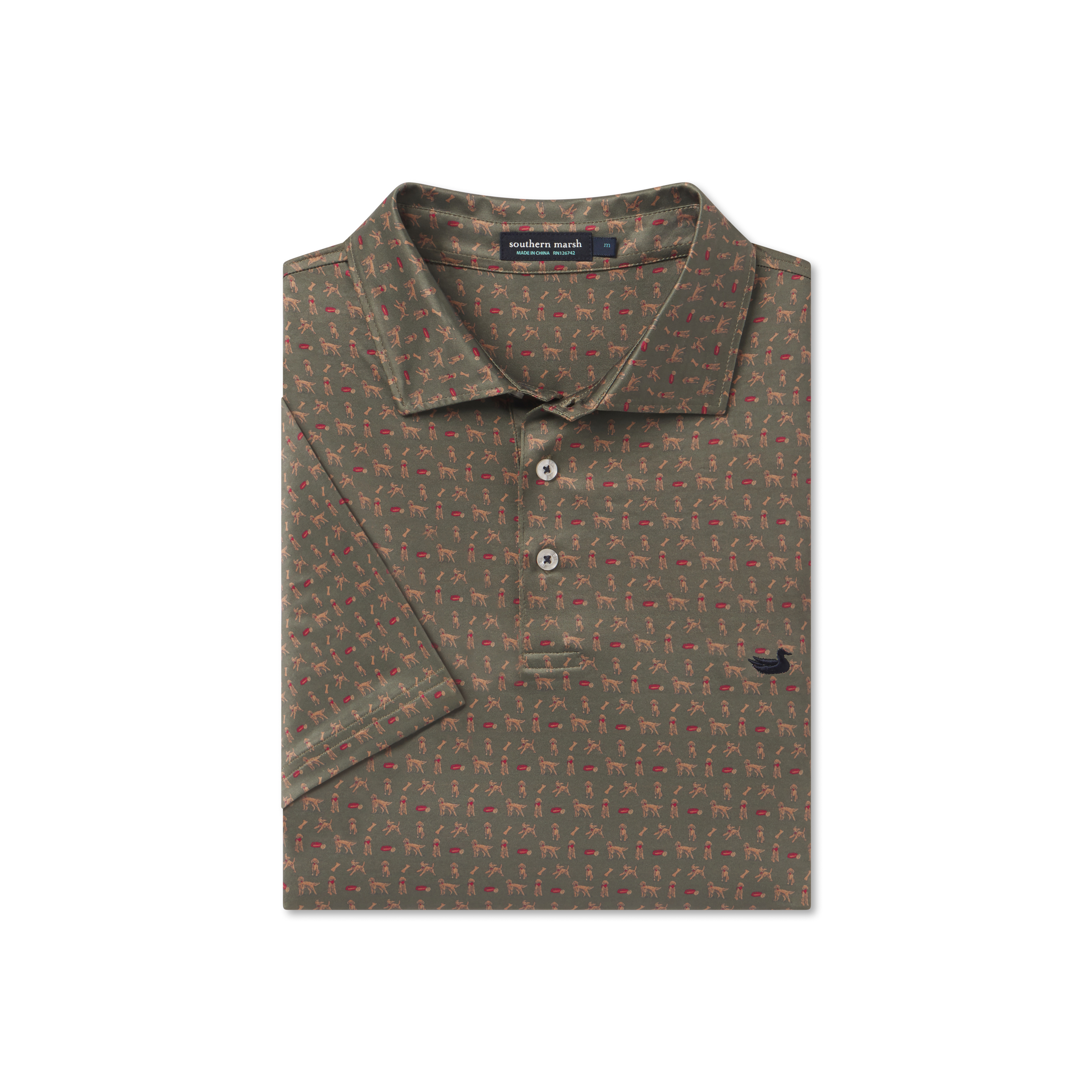 Man's Best Friend Polo - Golden Doodle