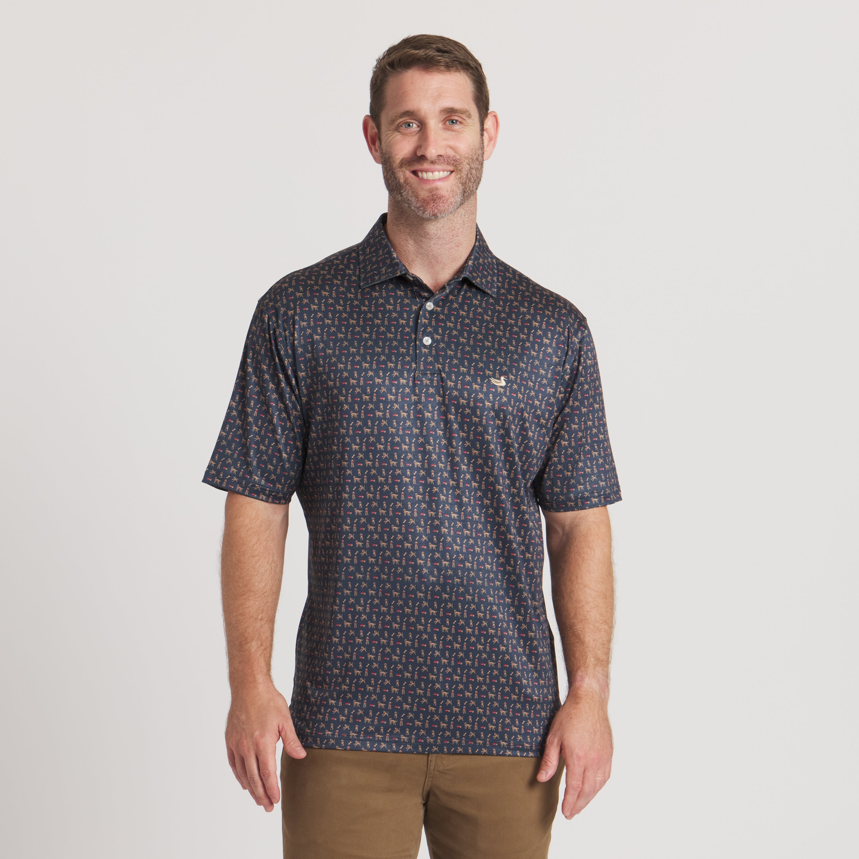 Man's Best Friend Polo - Golden Doodle