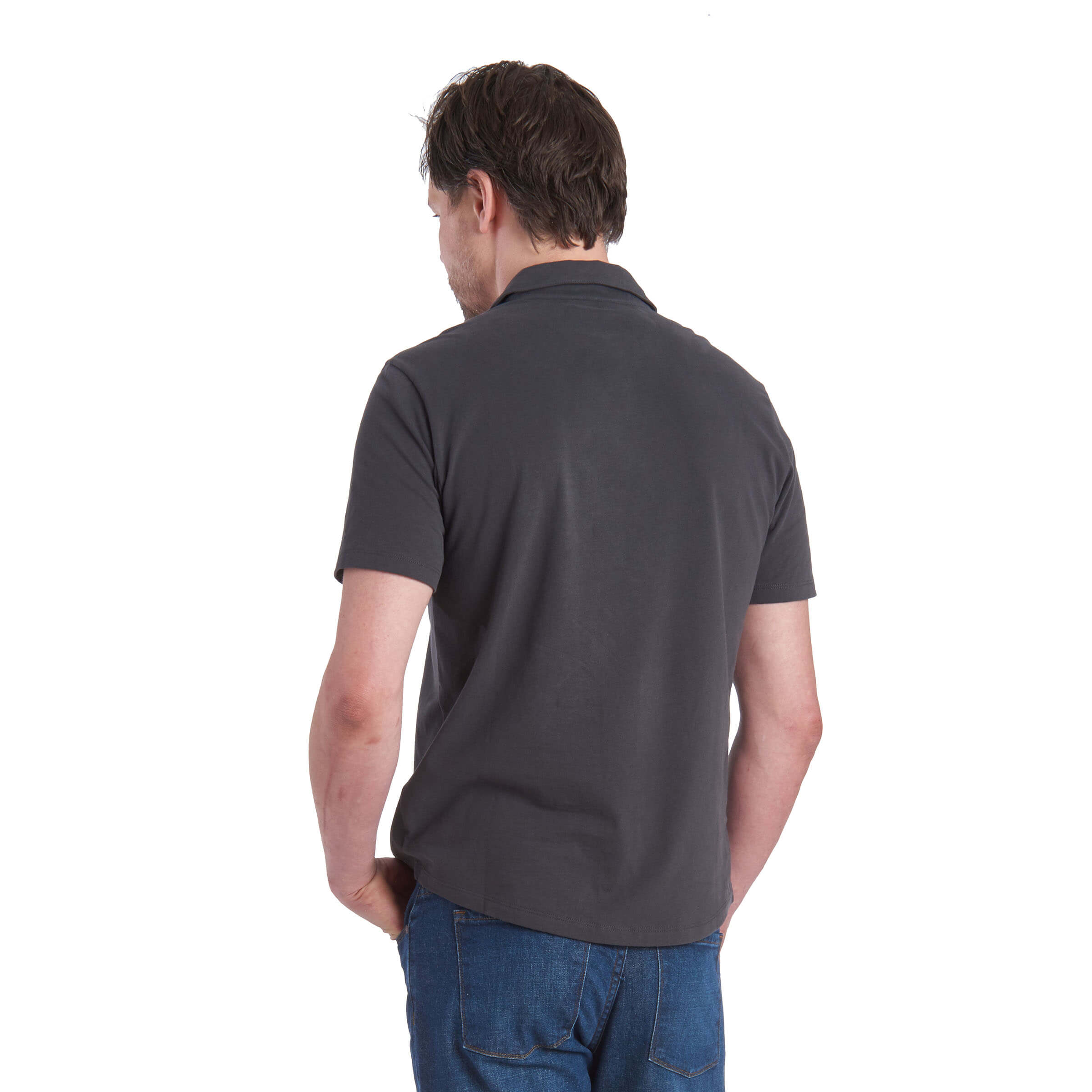 Jersey Sueded Polo