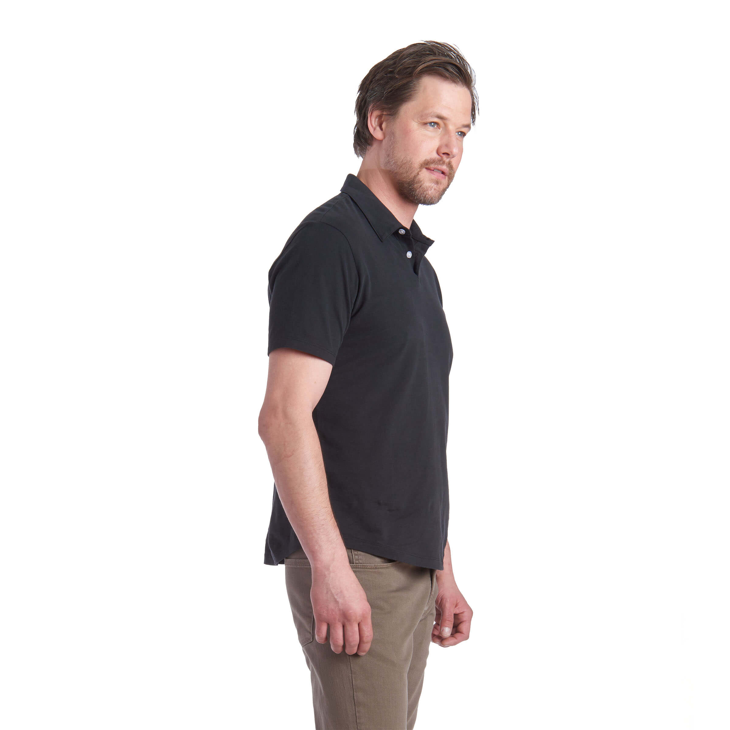 Jersey Sueded Polo