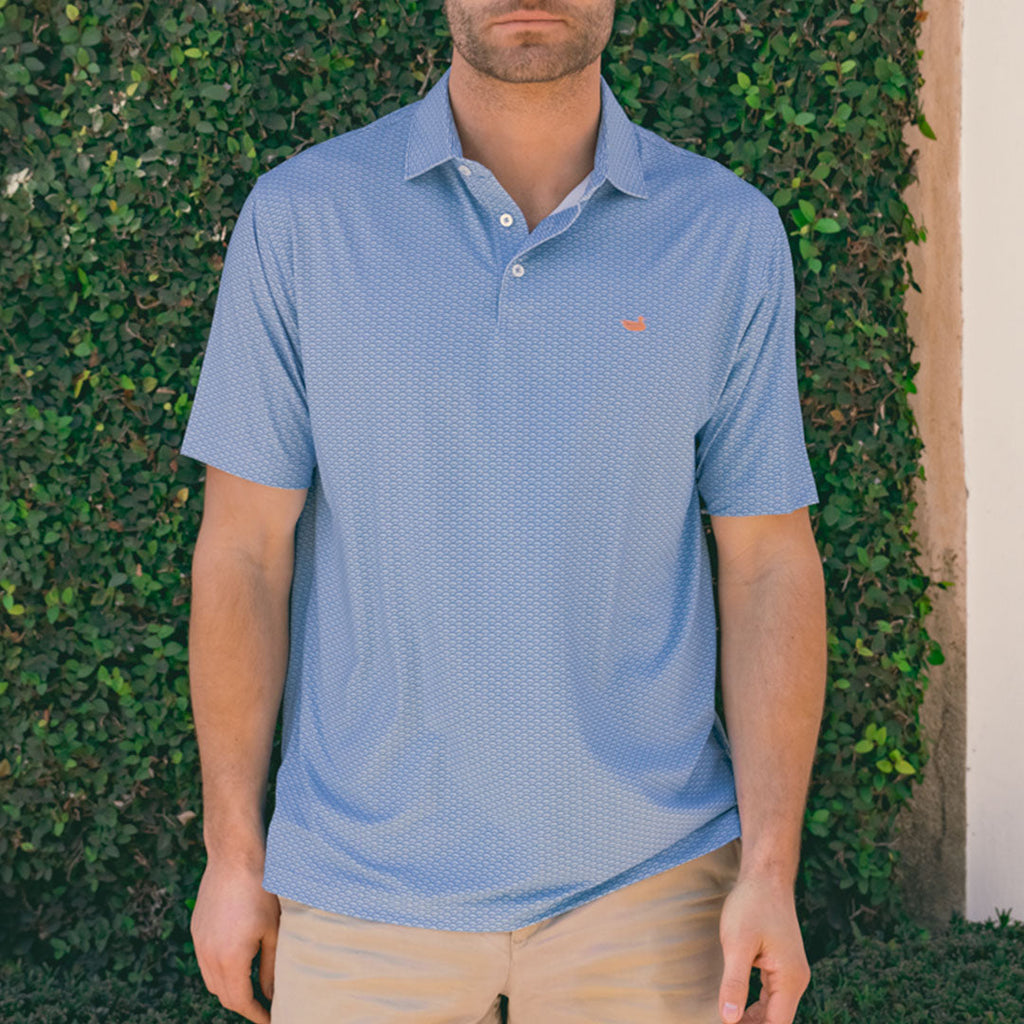 Flyline Performance Polo - Fan Shell