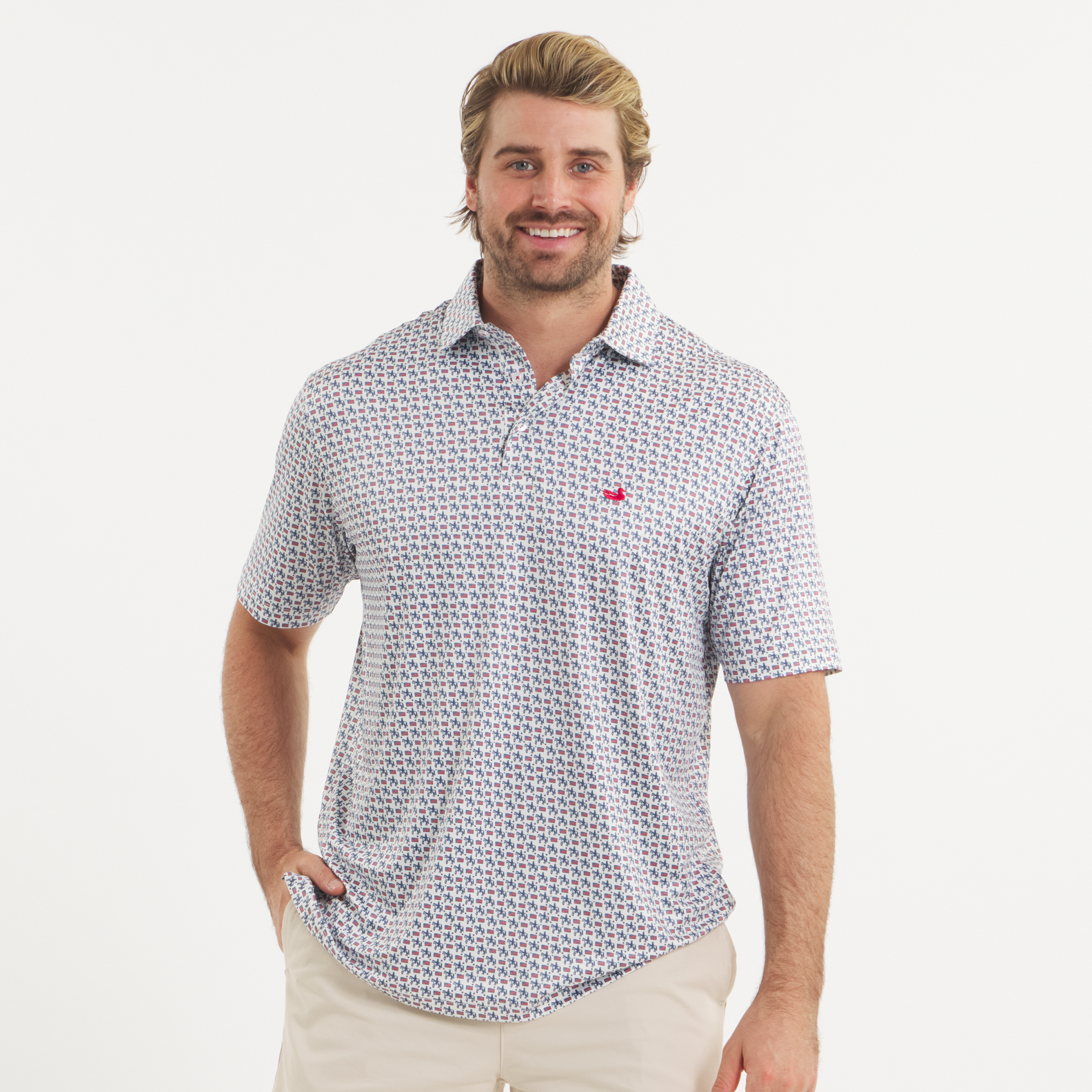 Flyline Performance Polo - The American West