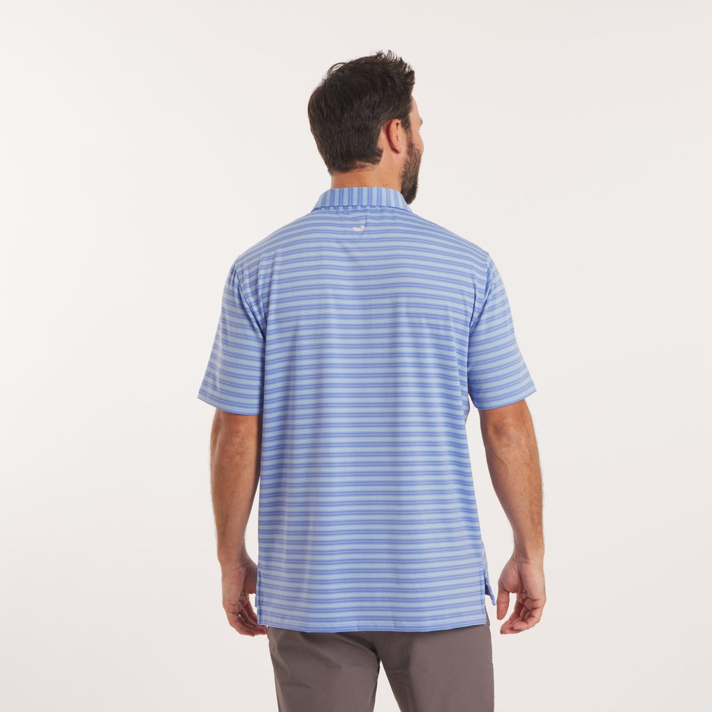 Bermuda Performance Polo - Grayton Stripe