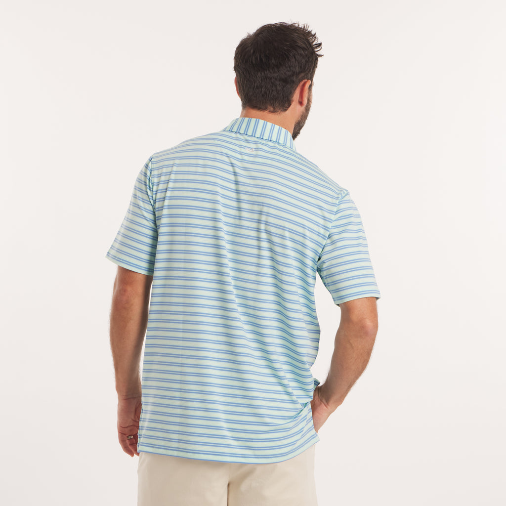 Bermuda Performance Polo - Grayton Stripe