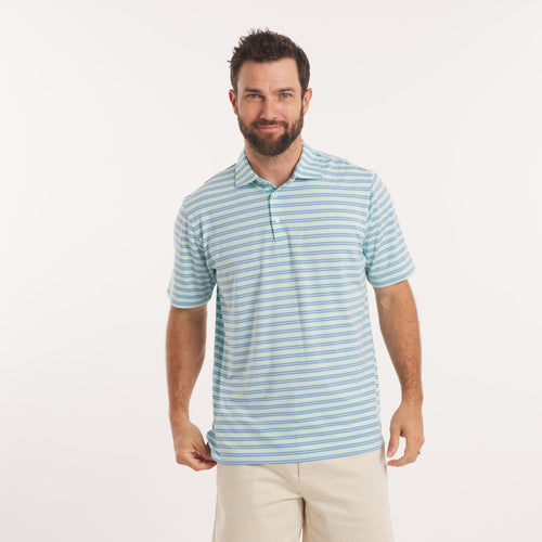 Bermuda Performance Polo - Grayton Stripe