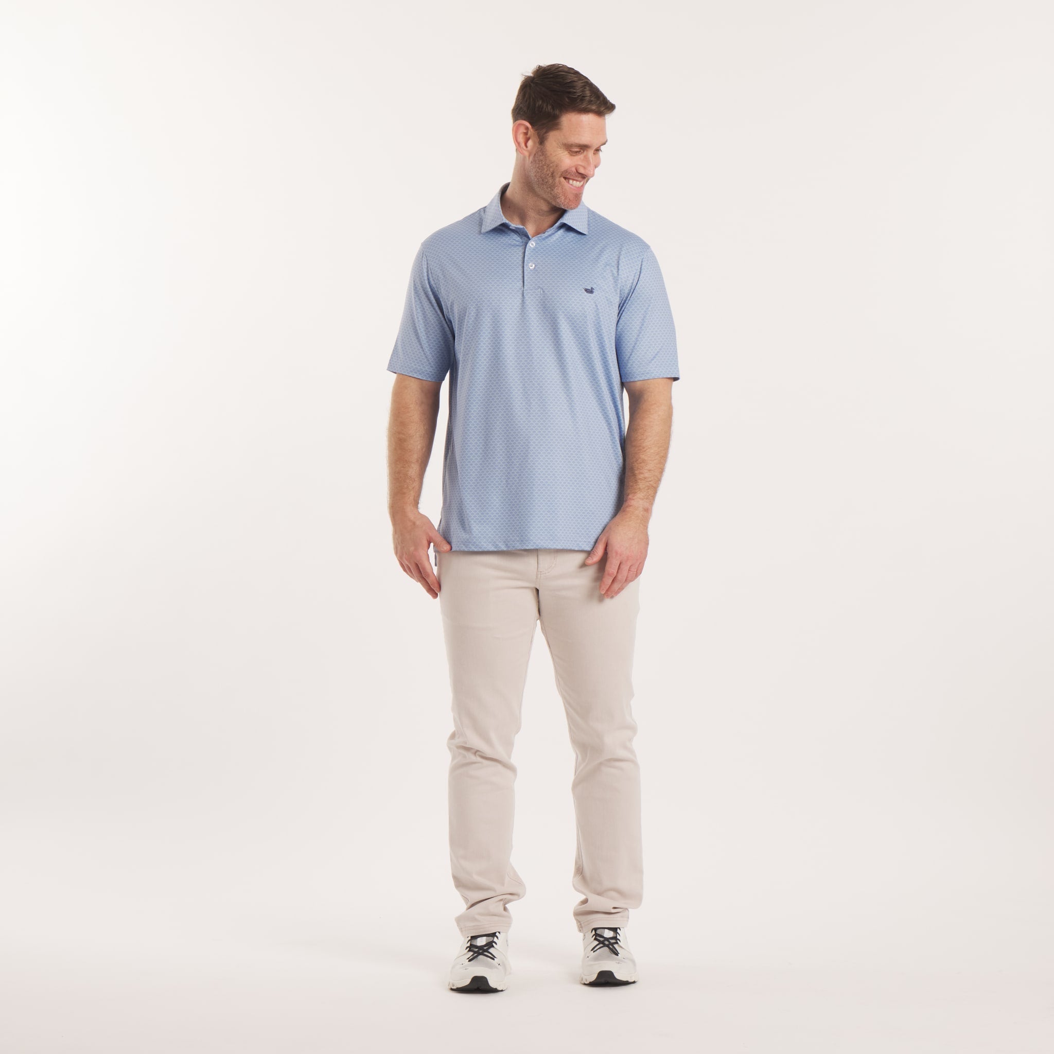 Flyline Performance Polo - Shell Shock