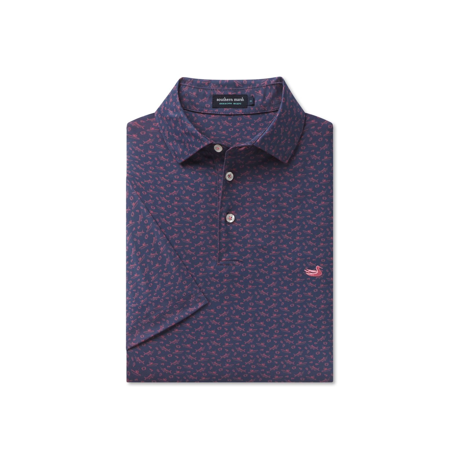 Flyline Performance Polo - Offshore