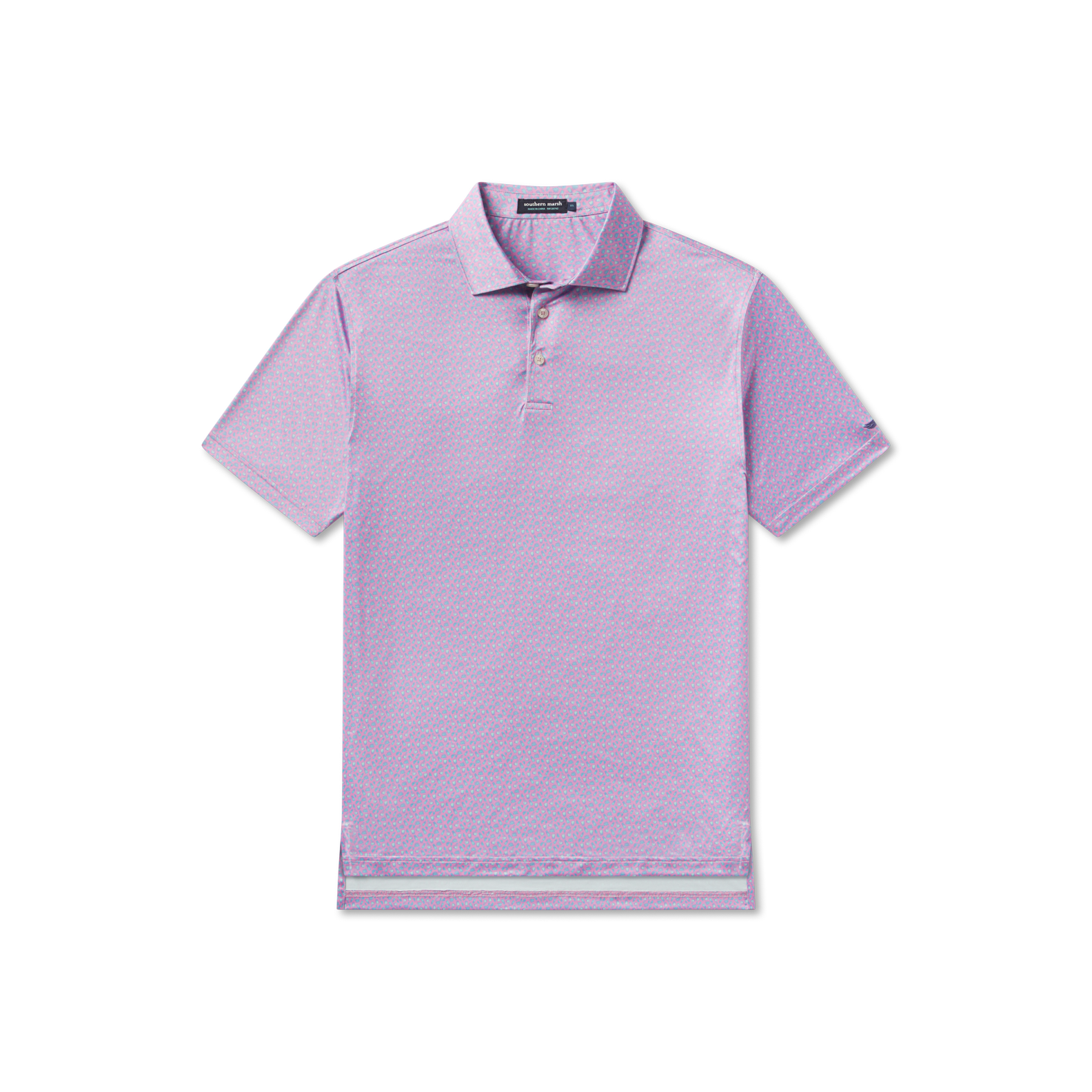 Flyline Performance Polo - Salt & Lime