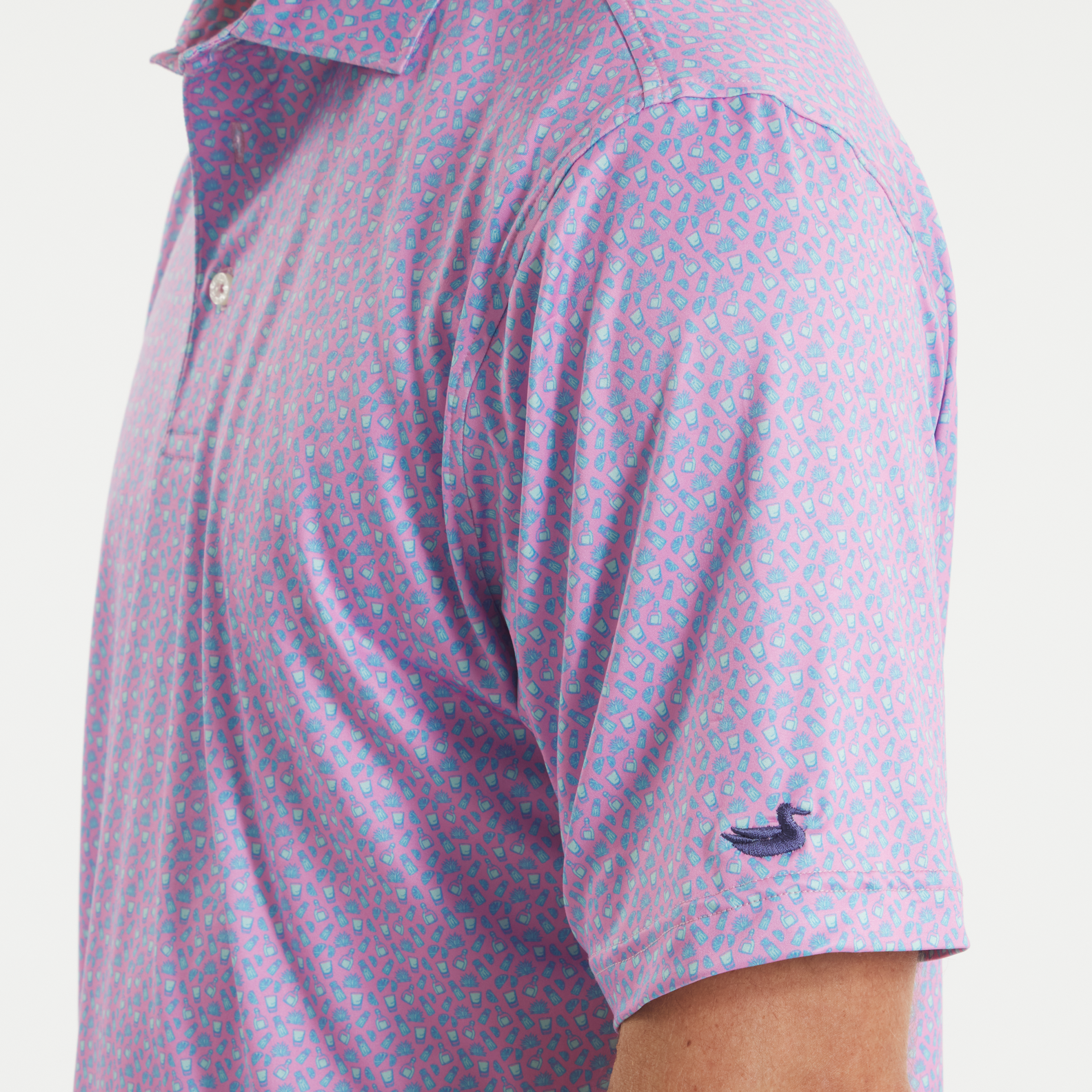 Flyline Performance Polo - Salt & Lime