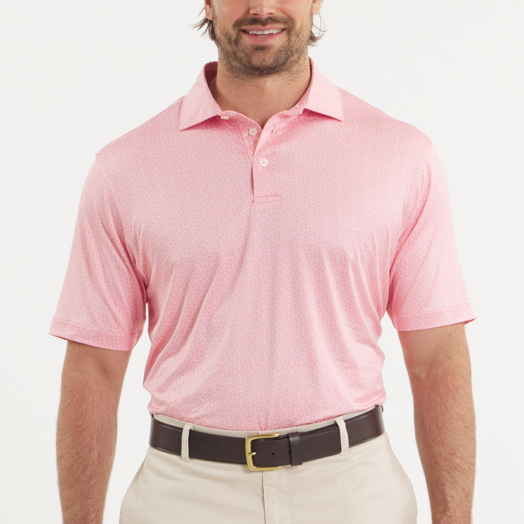 Flyline Performance Polo - Oysters & Lemons