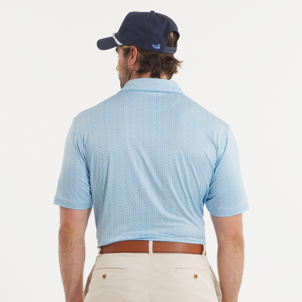 Flyline Performance Polo - Oysters & Lemons