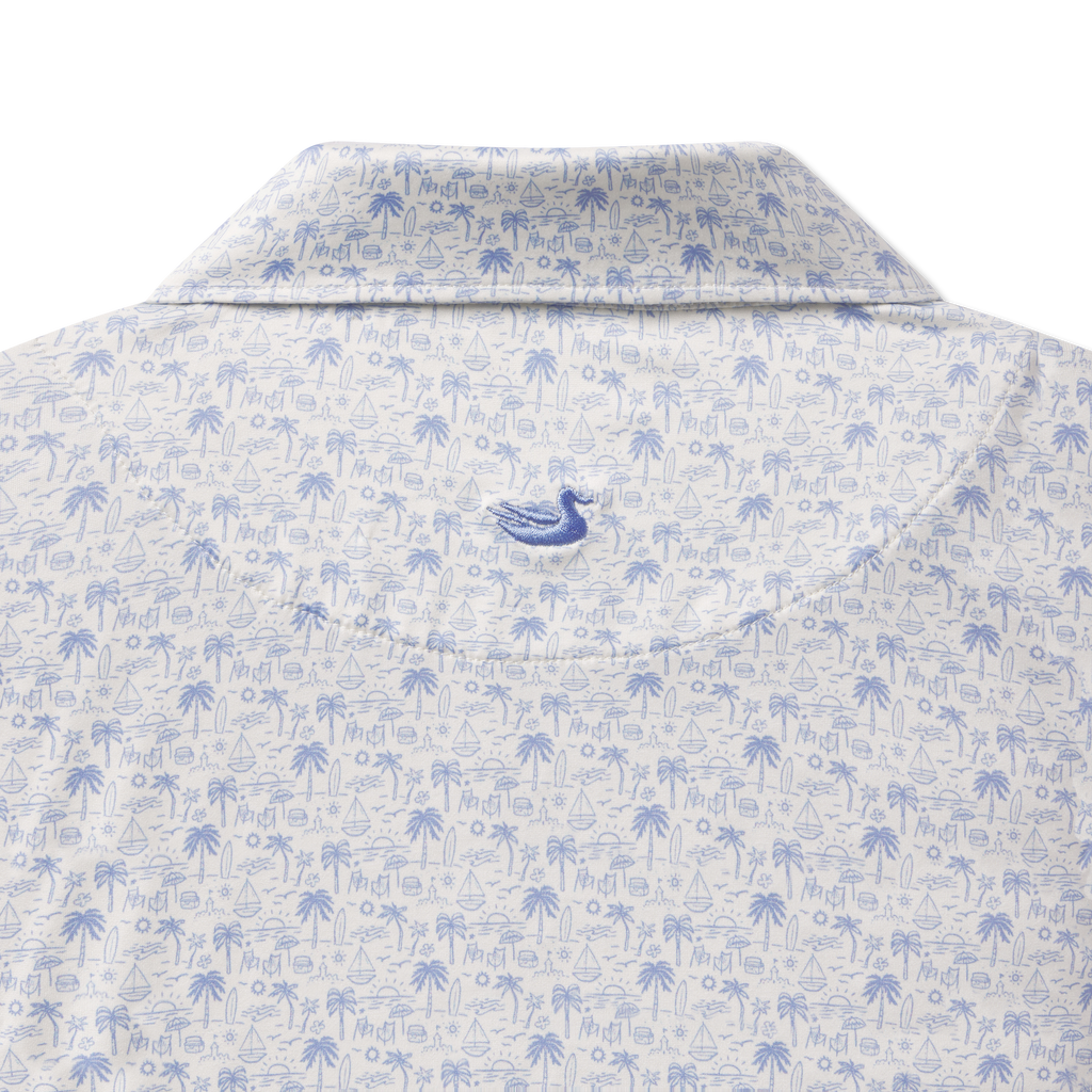 Flyline Performance Polo - Summertime Blues