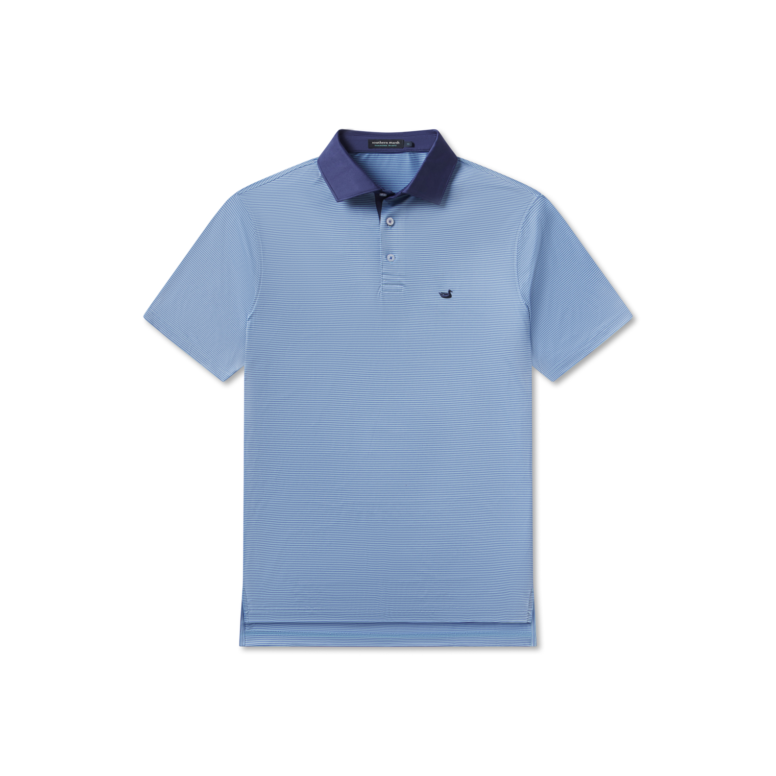 Bermuda Performance Polo - Hampton Stripe
