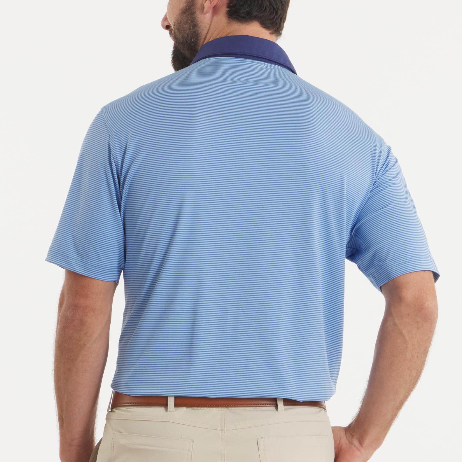 Bermuda Performance Polo - Hampton Stripe
