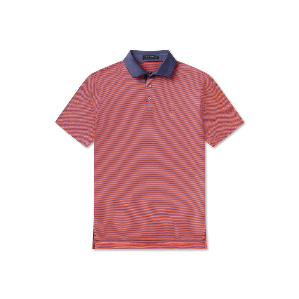 Bermuda Performance Polo - Hampton Stripe