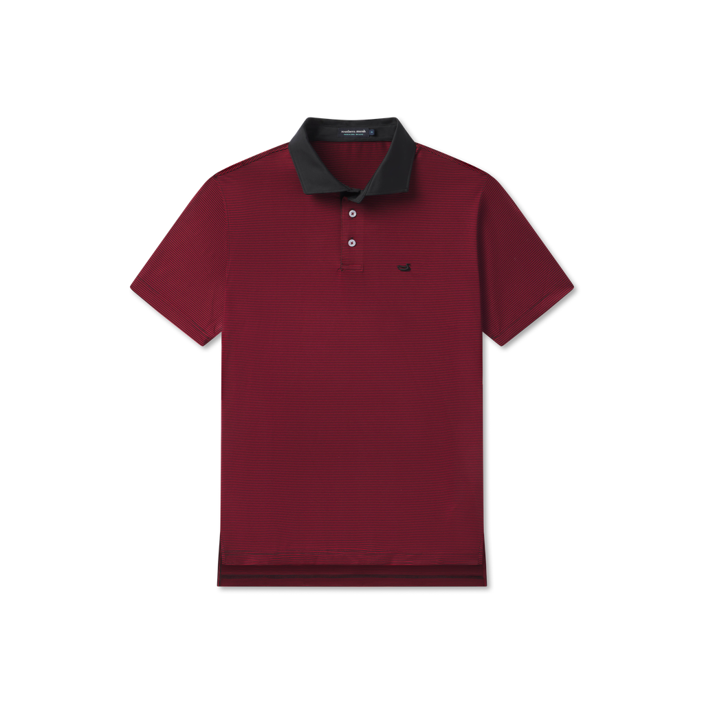 Bermuda Performance Polo - Hampton Stripe