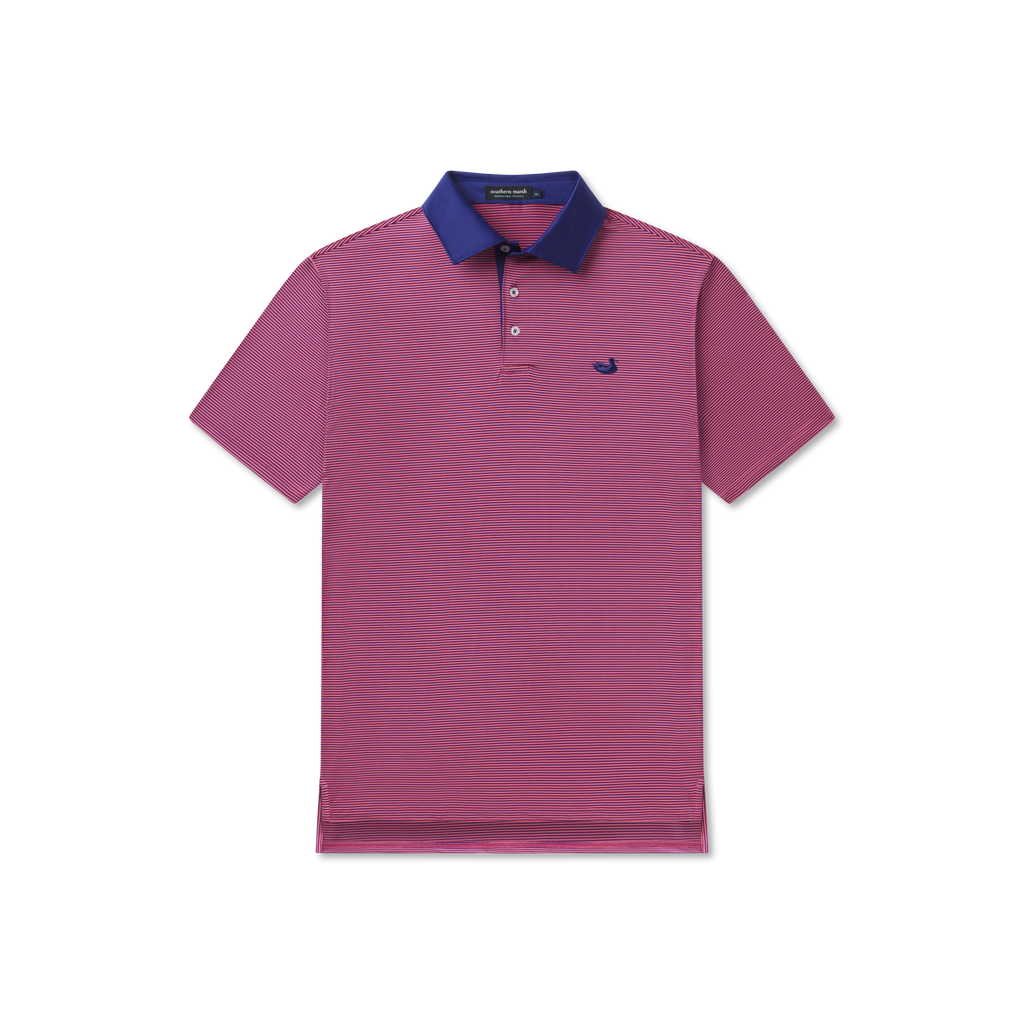 Bermuda Performance Polo - Hampton Stripe