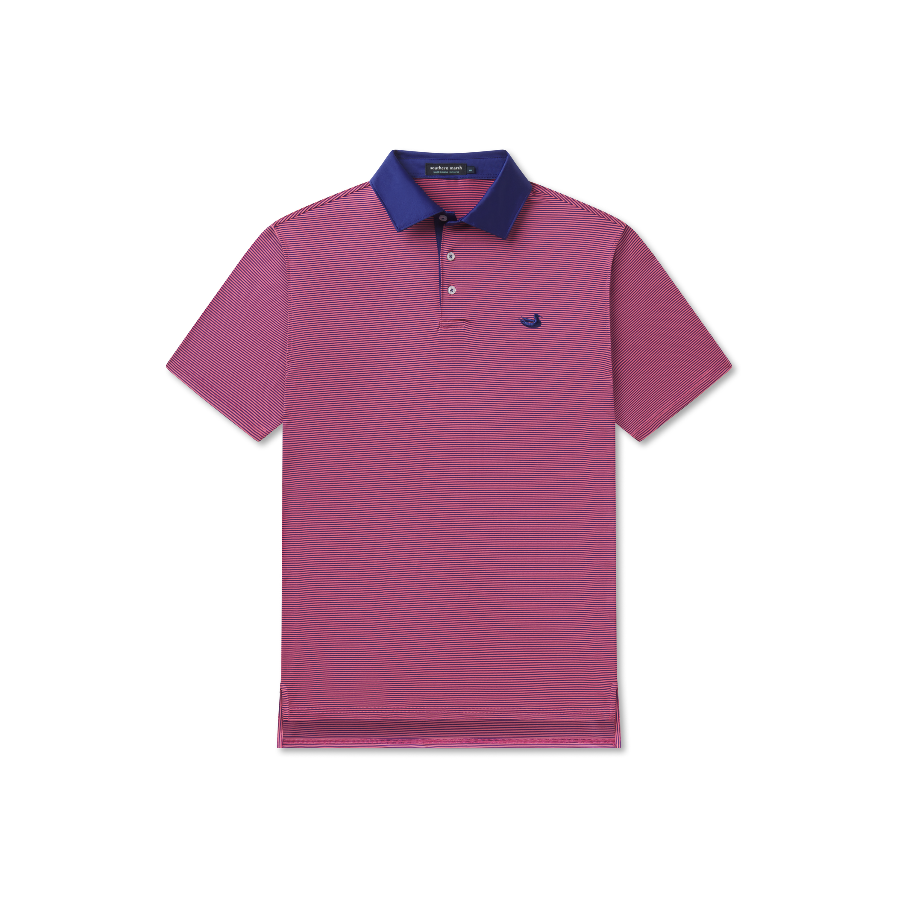 Bermuda Performance Polo - Hampton Stripe