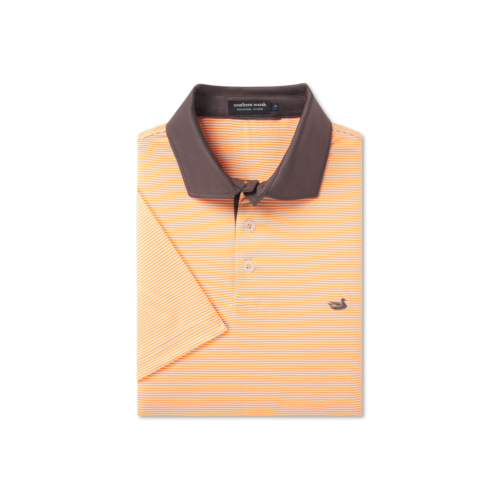 Bermuda Performance Polo - Hampton Stripe