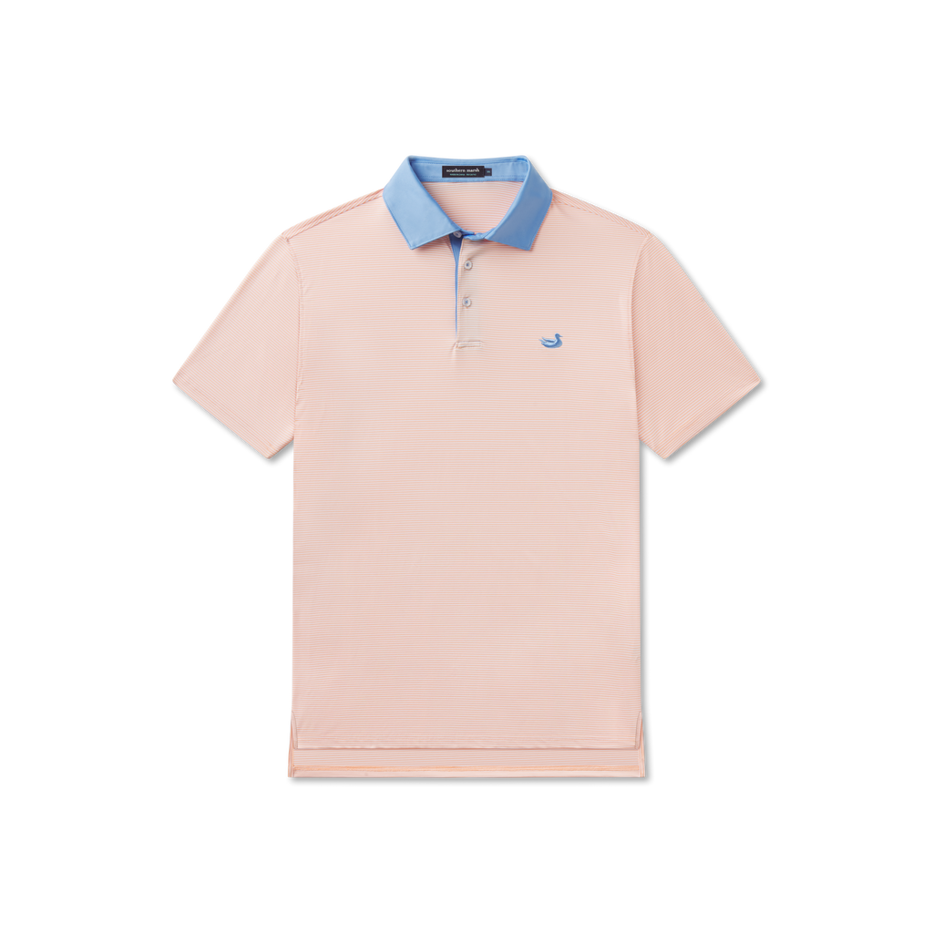 Bermuda Performance Polo - Hampton Stripe