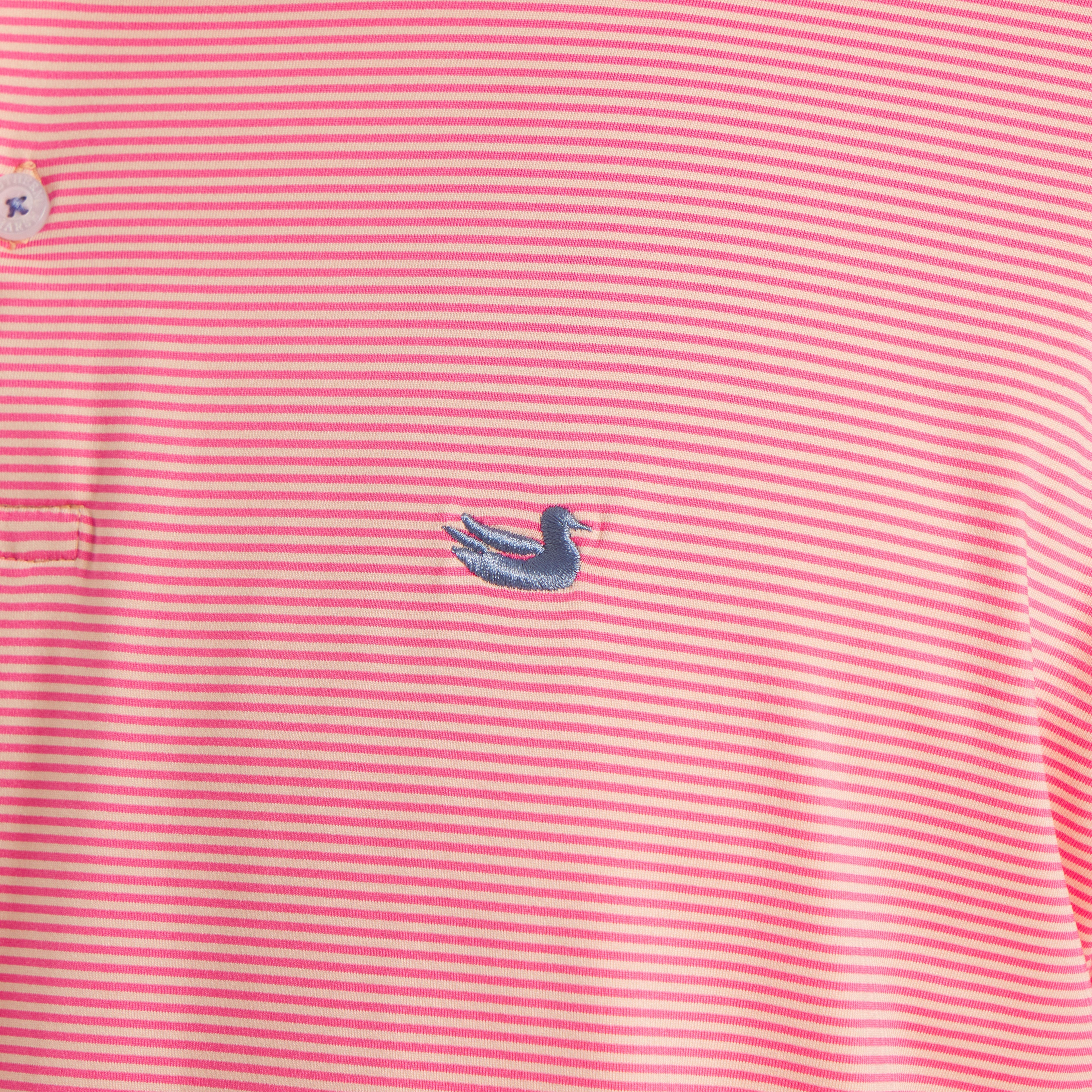Bermuda Performance Polo - Hampton Stripe