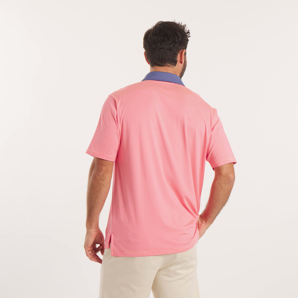 Bermuda Performance Polo - Hampton Stripe