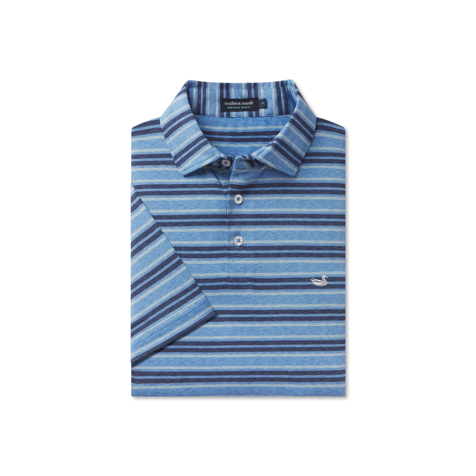 Havana Performance Polo - Zapata Stripe