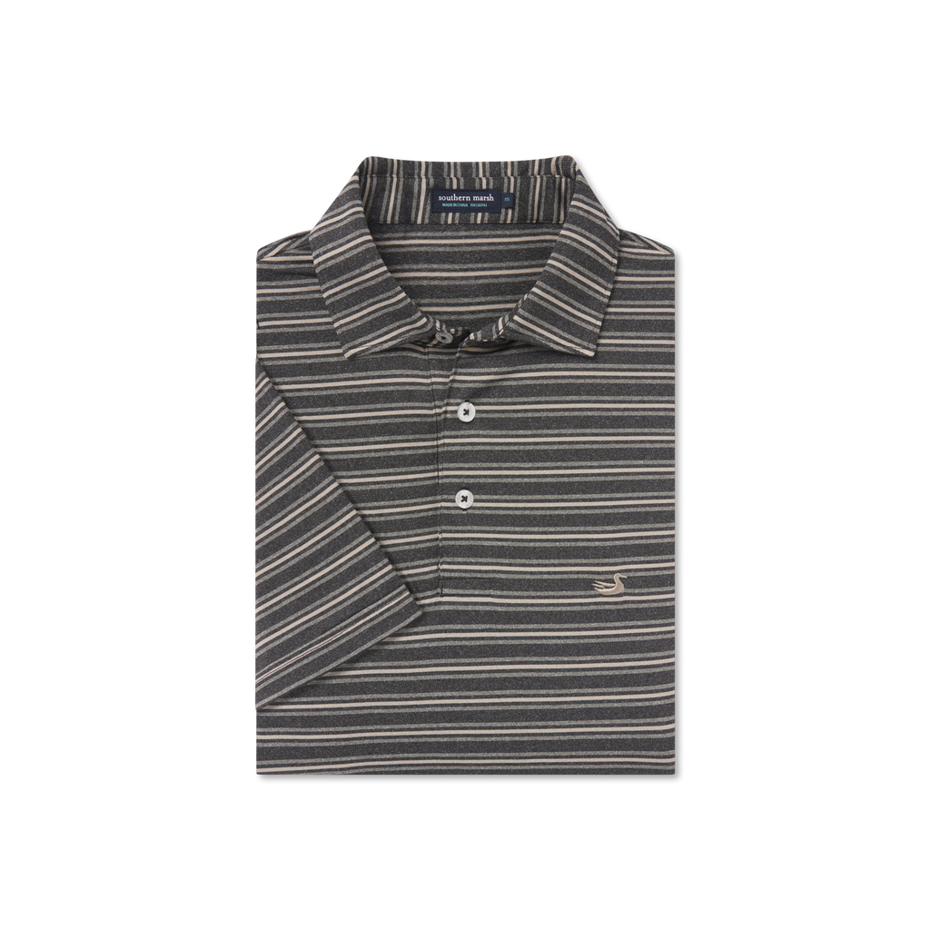 Maybourne Featherlight Stripe Polo