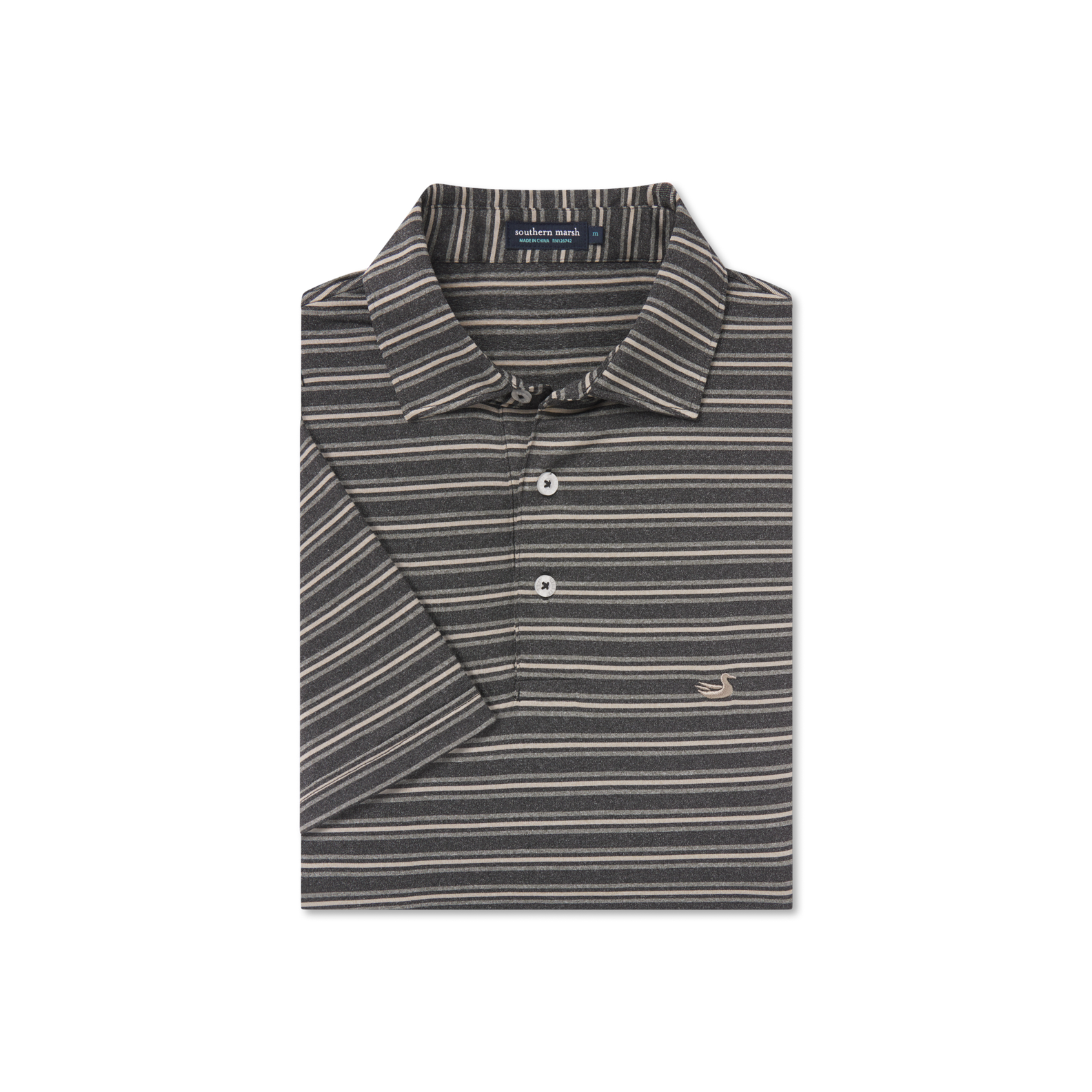 Maybourne Featherlight Stripe Polo