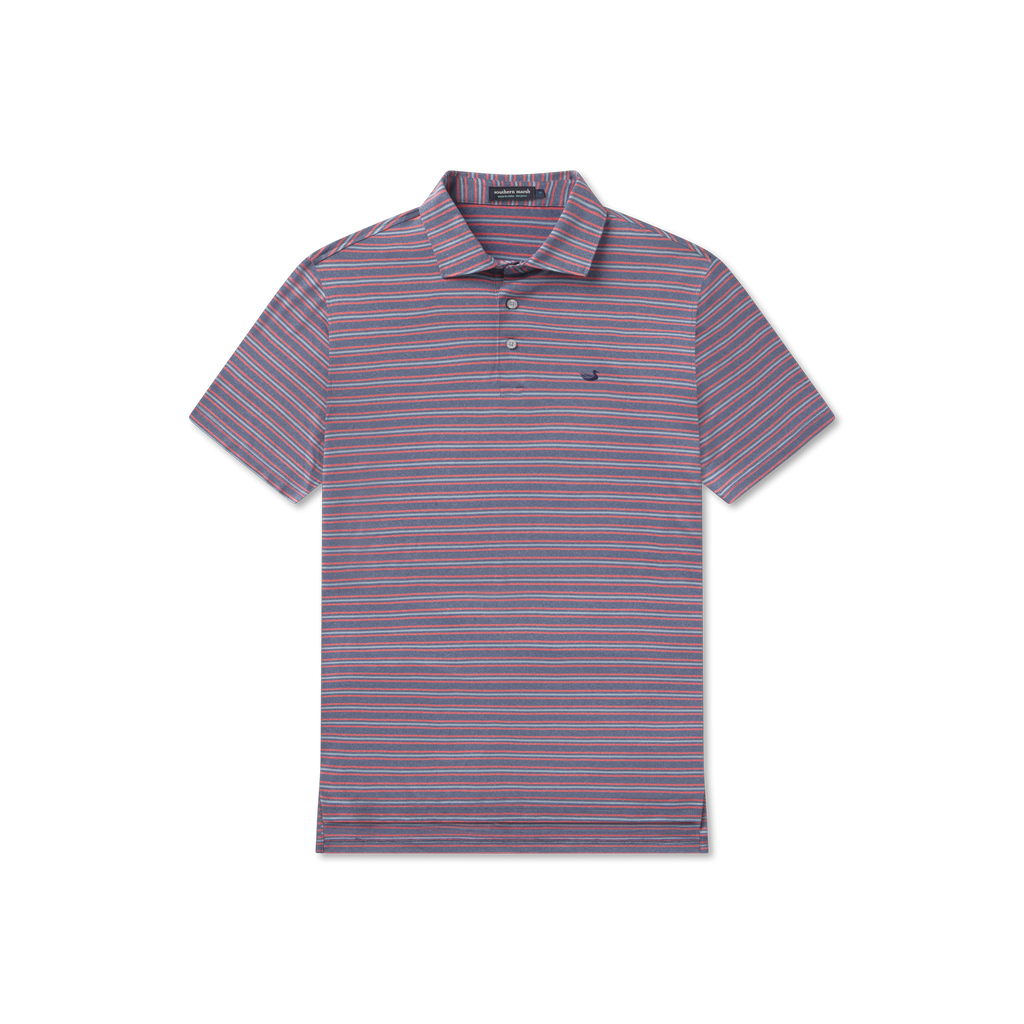 Maybourne Featherlight Stripe Polo