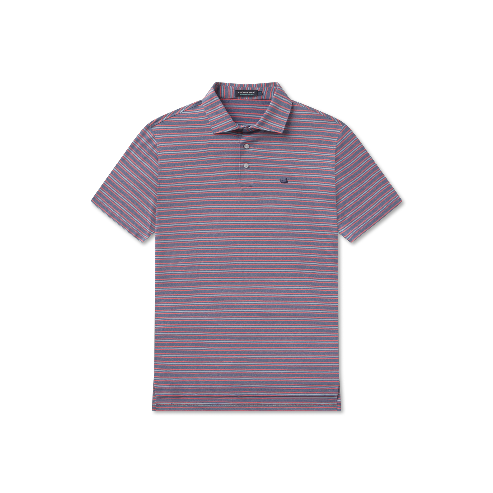 Maybourne Featherlight Stripe Polo